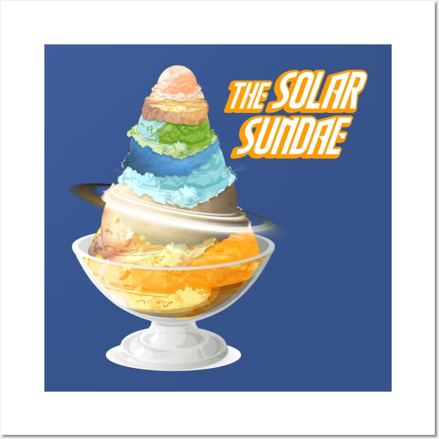 The Solar Sundae Wall Art by theshirts